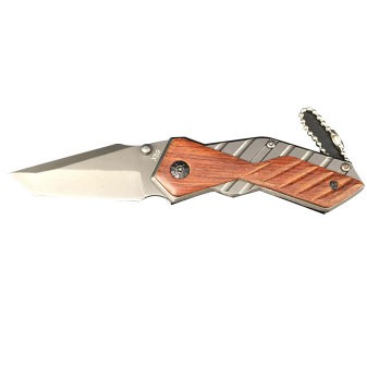 Dao phượt gấp gon mini cao cấp chiếc ghép cành lưỡi tanto HUTI KNIFE Buck X59