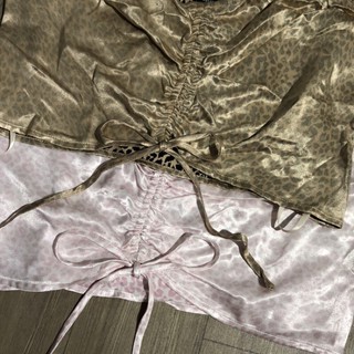 Áo Beo 2 Dây Satin Cột Nơ F21