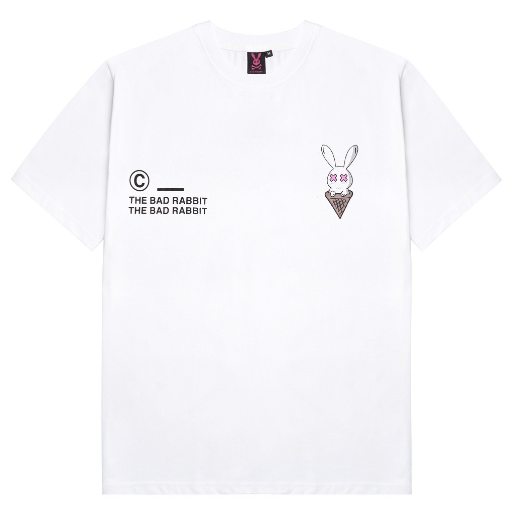 [Mã FAMAYWA giảm 10K đơn 50K] Áo Thun Nam Nữ Tay Lỡ Phom Rộng In Hình Thỏ Kem, Vải Cotton 75% Dày Mịn Đẹp, Co Giãn. | BigBuy360 - bigbuy360.vn