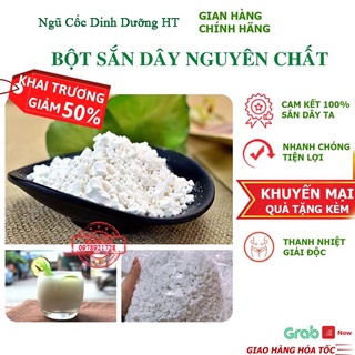 Hộp 1kg tinh bột sắn dây nguyên chất nhà làm/ bột sắn dây nguyên chất