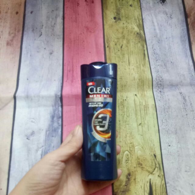 Dầu gội Clear Men 3 in 1 dành cho Nam