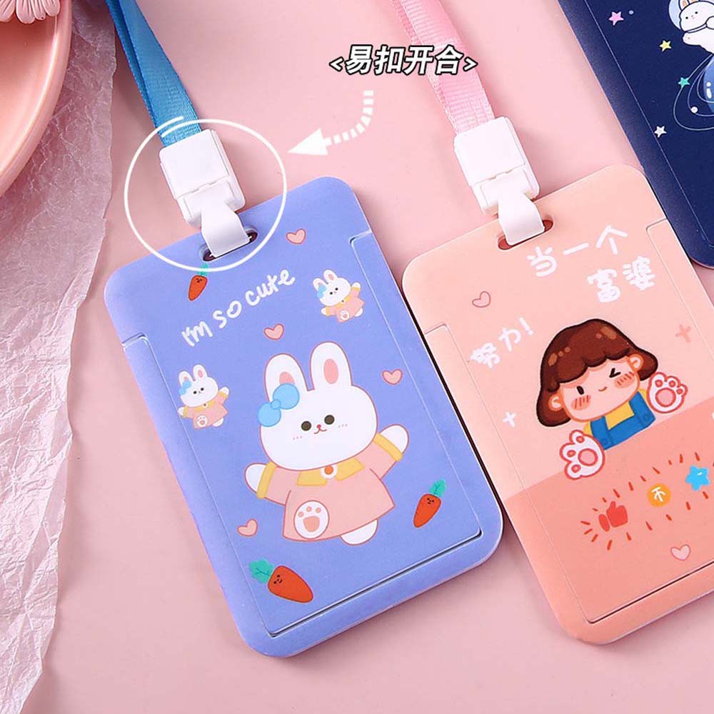 Bao da đựng thẻ họa tiết hoạt hình xinh xắn