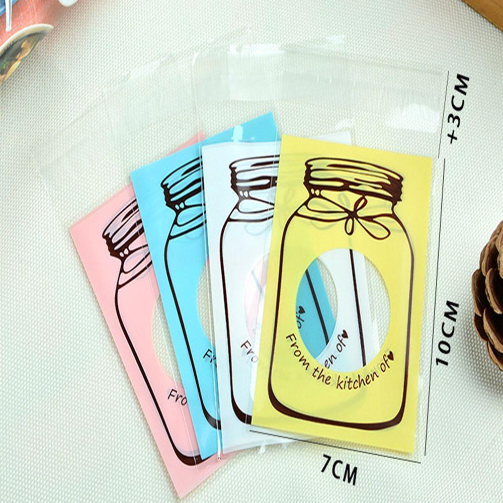 KUNHEV Set 100 Túi Đựng Kẹo Tự Dính Chất Lượng Cao Cho Tiệc Cưới