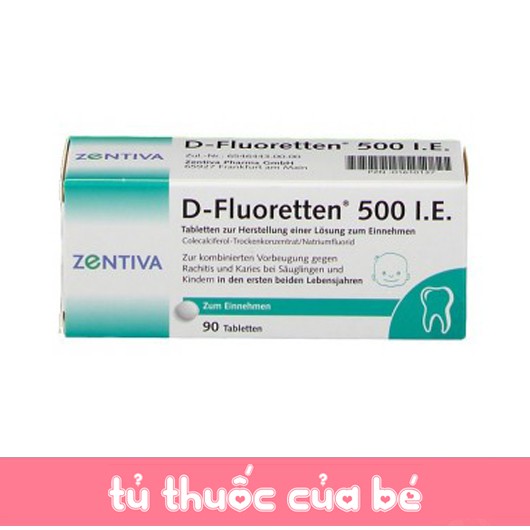 [Mẫu mới] Dflouretten vitamin d3 bổ sung cho trẻ từ sơ sinh