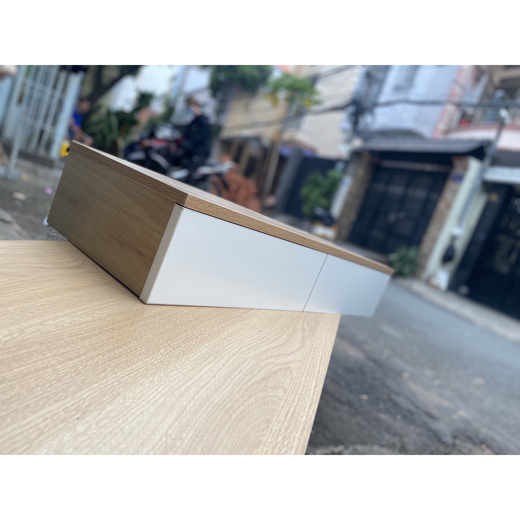 Bàn trang điểm, bàn trang điểm mini treo tường gỗ mdf phủ melamine