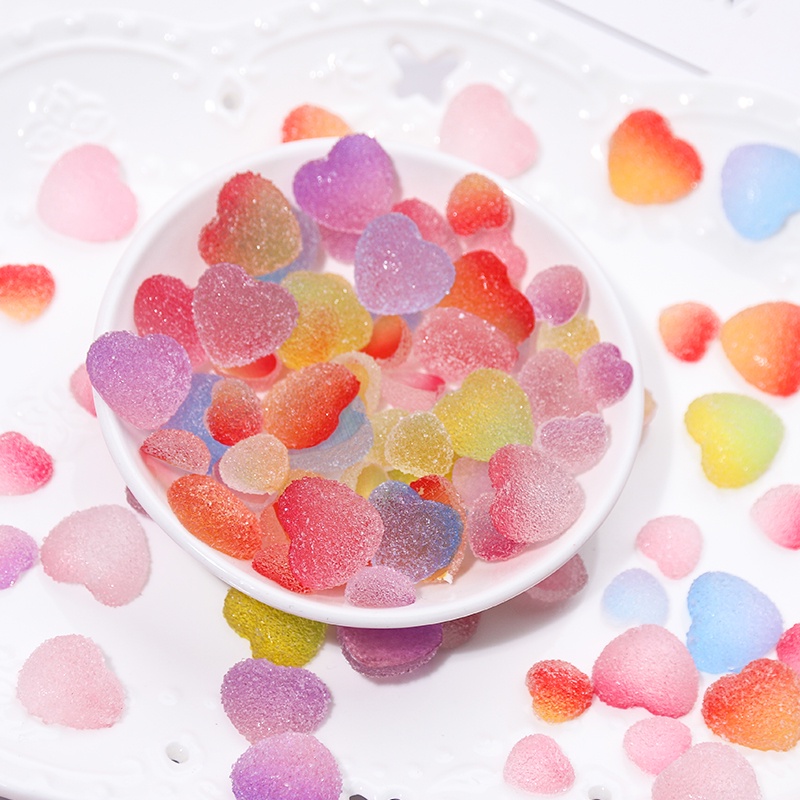 Keo Dán Hình Ngôi Sao Năm Cánh Bằng Nhựa Epoxy Mềm Dùng Trang Trí Ốp Điện Thoại DIY M1JRNgôi sao năm cánh tình yêu kem keo vỏ điện thoại di động keo mềm phụ kiện trang sức tự làm gói vật liệu làm thủ công keo pha lê