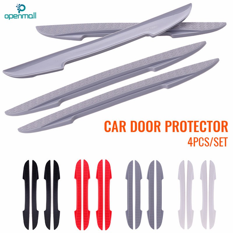 Set 4 nhãn dán cửa xe hơi chống va chạm tiện dụng
