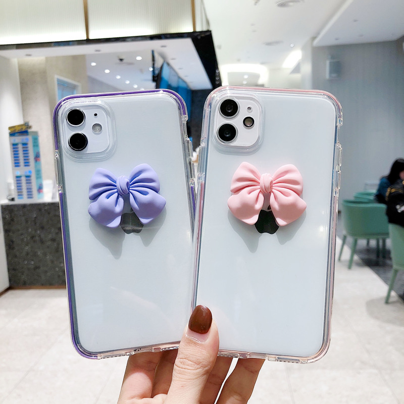 Ốp điện thoại hình nơ cho Samsung Calaxy A21s S20 A12 S21 NOTE 20 A71 A51 A70 A50 A50s A21s A20 A30 A10 M10 A7 2018