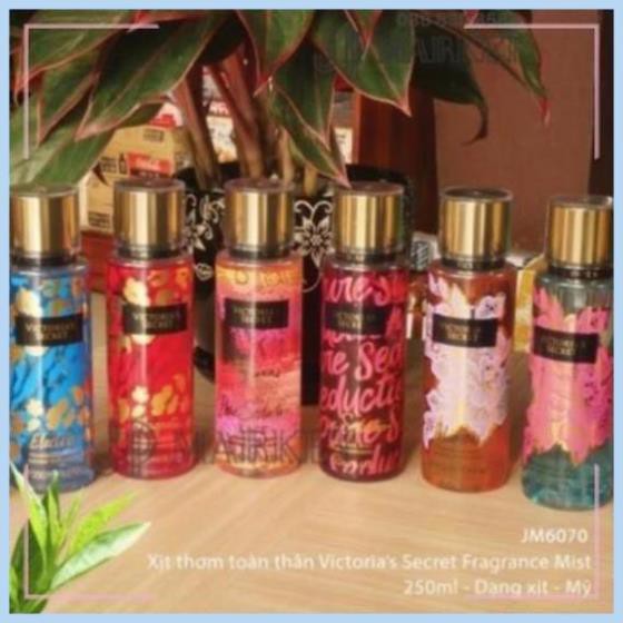 [HÀNG HOT] THƠM TOÀN THÂN VICTORIA’S SECRET FRAGRANCE MIST LOVE SPELL 250ML giao mùi ngẫu nhiên