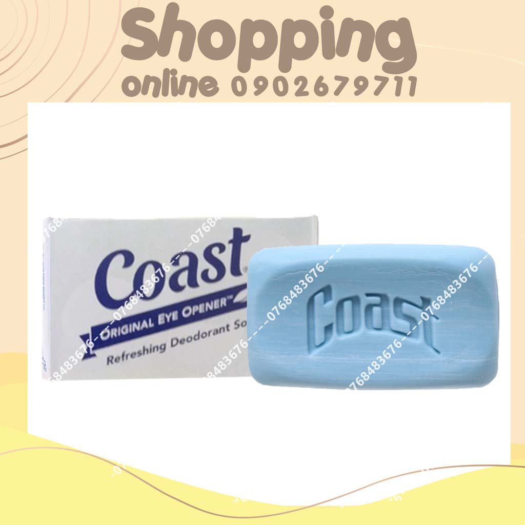 [Mẫu Mới] Xà phòng Coast Mỹ 113grs (Hàng chuẩn)