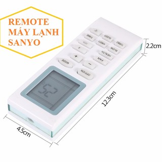 REMOTE MÁY LẠNH SANYO - Remote điều khiển sanyo 2 chiều