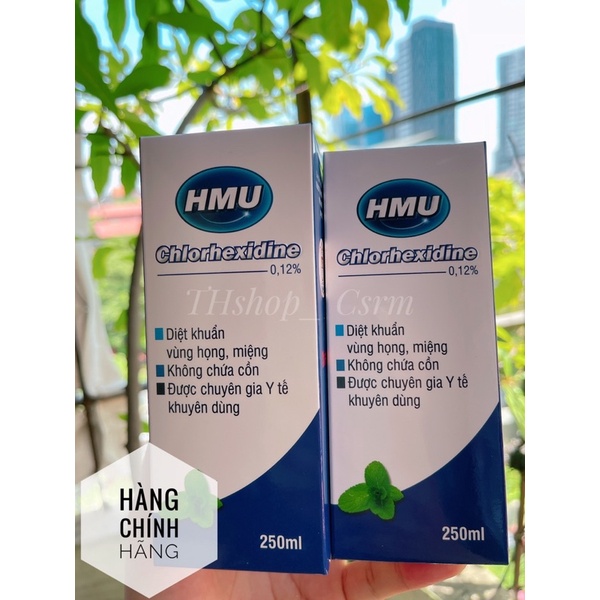 Nước Súc miệng HMU CHLOHEXIDINE Của Đại Học Y Hà Nội