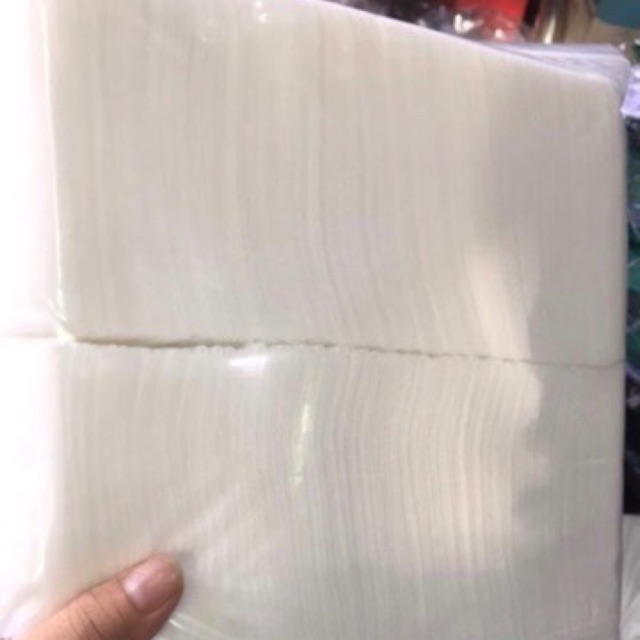 Khăn giấy lau mặt Spa loại 1 (200 tờ/cây) - Khăn lau dùng trong thẩm mỹ