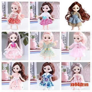 Giày Búp Bê 13 Khớp Nối 16cm BJD Có Thể Di Chuyển Xinh Xắn