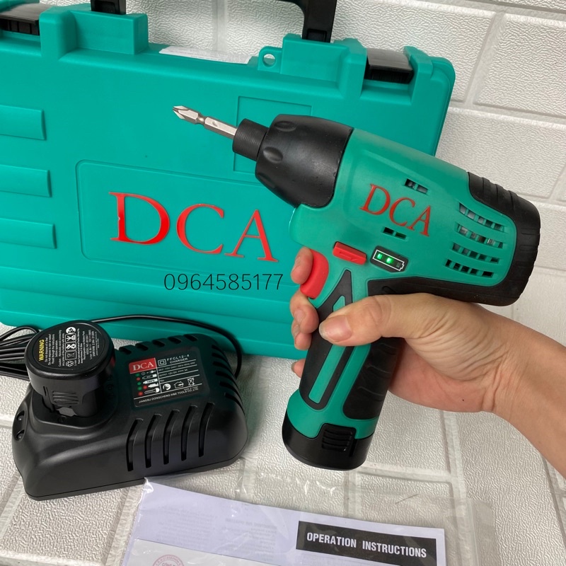 Máy khoan vặn vít dùng pin DCA 12v ADPL0208