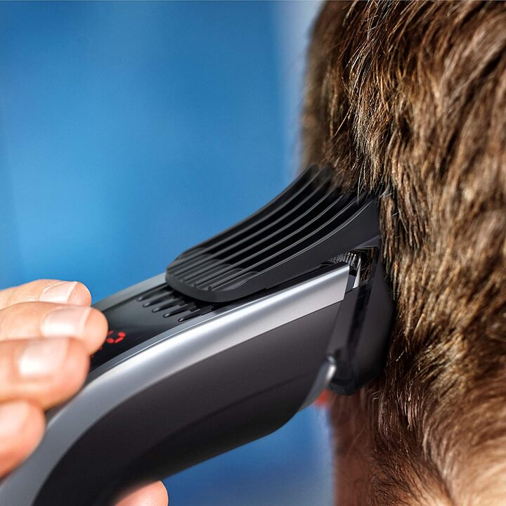 Tông đơ cắt tóc cao cấp Philips HC9420/15 Series 9000 Tích hợp 2 lưỡi cắt - HÀNG CHÍNH HÃNG