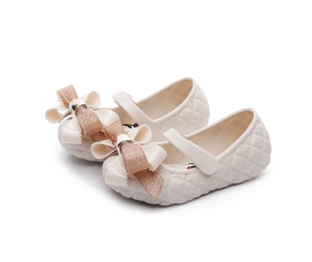 Giày nhựa nơ nhũ sz 24_29
