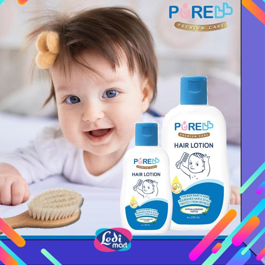 (Hàng Mới Về) Sữa Dưỡng Chăm Sóc Tóc Bb Nguyên Chất Bpom / Pure Baby / Ledi Mart Lt0