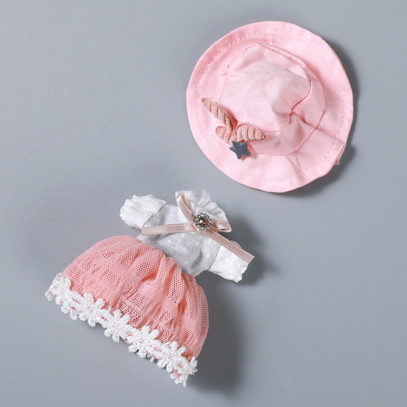 Đầm công chúa và phụ kiện trang trí búp bê BJD Doll ob11 thiết kế thời trang