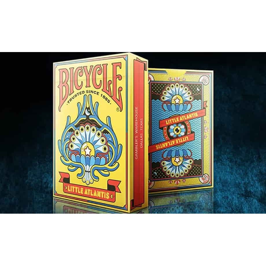 Bài Mỹ ảo thuật chính hãng cao cấp Bycicle USA: Bicycle Little Atlantis Day Playing Cards