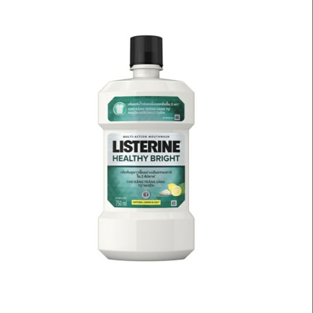 Nước súc miệng Listerine chanh muối 750ml