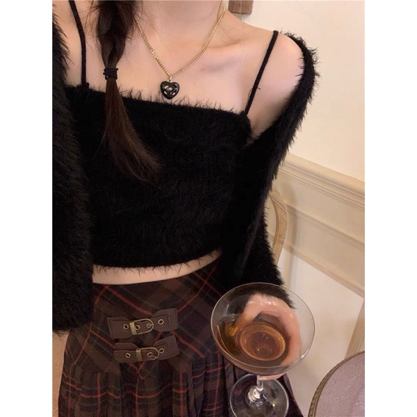 THE2001STORE | Set áo khoác lông phong cách Hàn Quốc | BigBuy360 - bigbuy360.vn