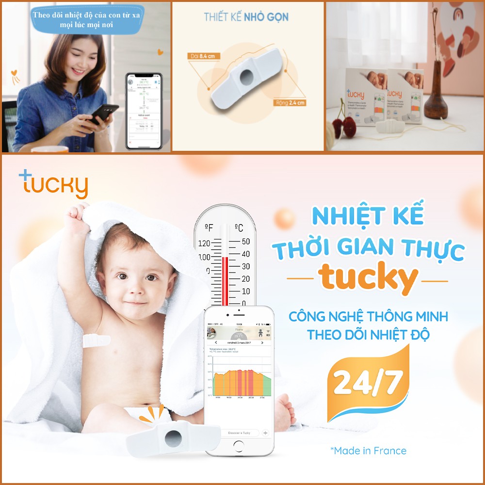 Nhiệt kế thời gian thực TUCKY