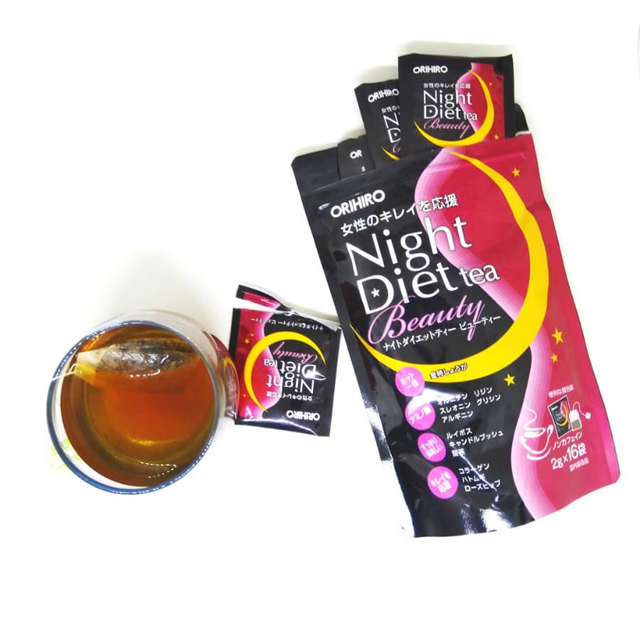 Trà hỗ trợ giảm cân ban đêm Orihiro Night Diet Tea Nhật Bản