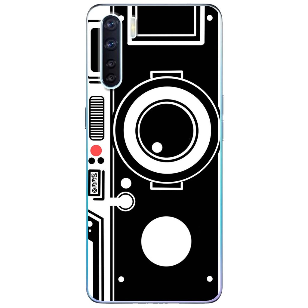 Ốp lưng nhựa dẻo Oppo A91, Reno 3 in hình Máy chụp hình