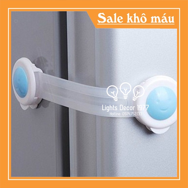 Dây Khóa Gài Tủ Lạnh, Khóa Ngăn Kéo, Khóa Tủ Đồ (Loại Dẻo) Lights Decor 1977