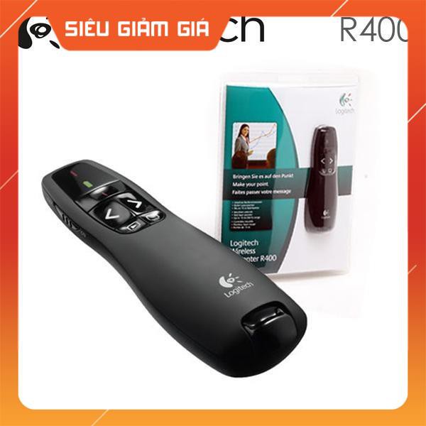 [Giá Hủy Diệt] 👉Bút trình chiếu - Bút chỉ slide Logitech R400 chính hãng