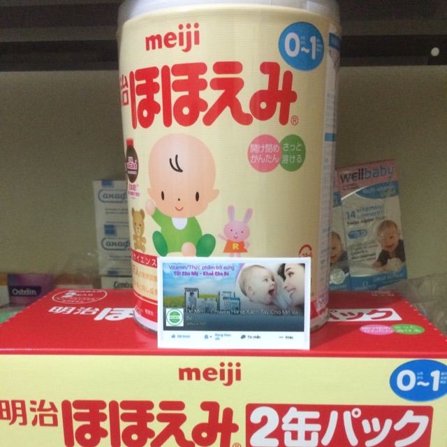 Meiji 0-9 800g nhật