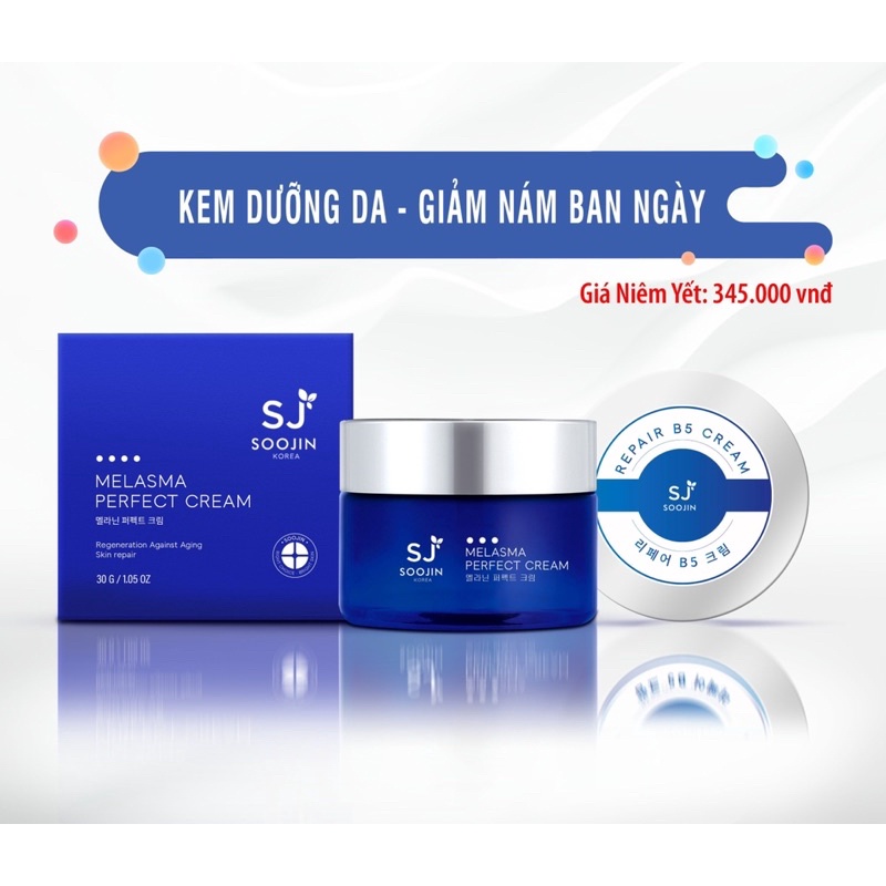 KEM DƯỠNG DA GIẢM NÁM BAN NGÀY SOOJIN MỸ PHẨM SOOJIN - SOOJIN VIỆT NAM