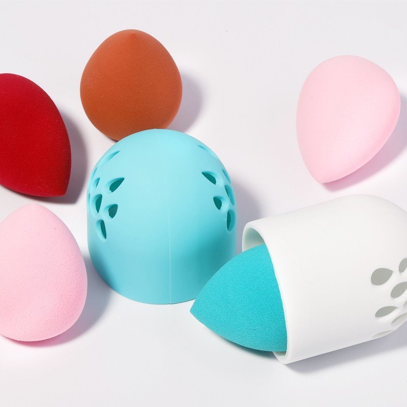 Hộp Đựng Mút Trang Điểm Hình Viên Thuốc Độc Đáo