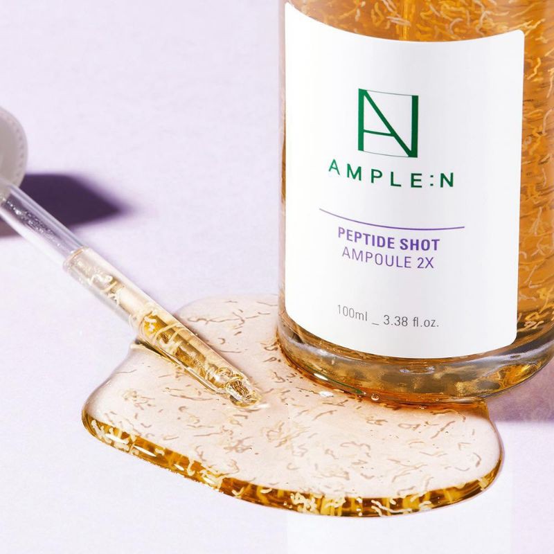 Tinh chất dưỡng Coreana AMPLE:N peptide/ hyaluronic/ vitamin c/ peeling shot ampoule