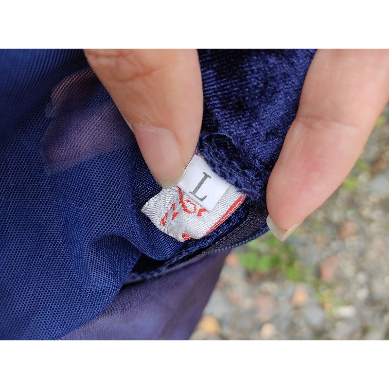 Đầm nhung dài size L