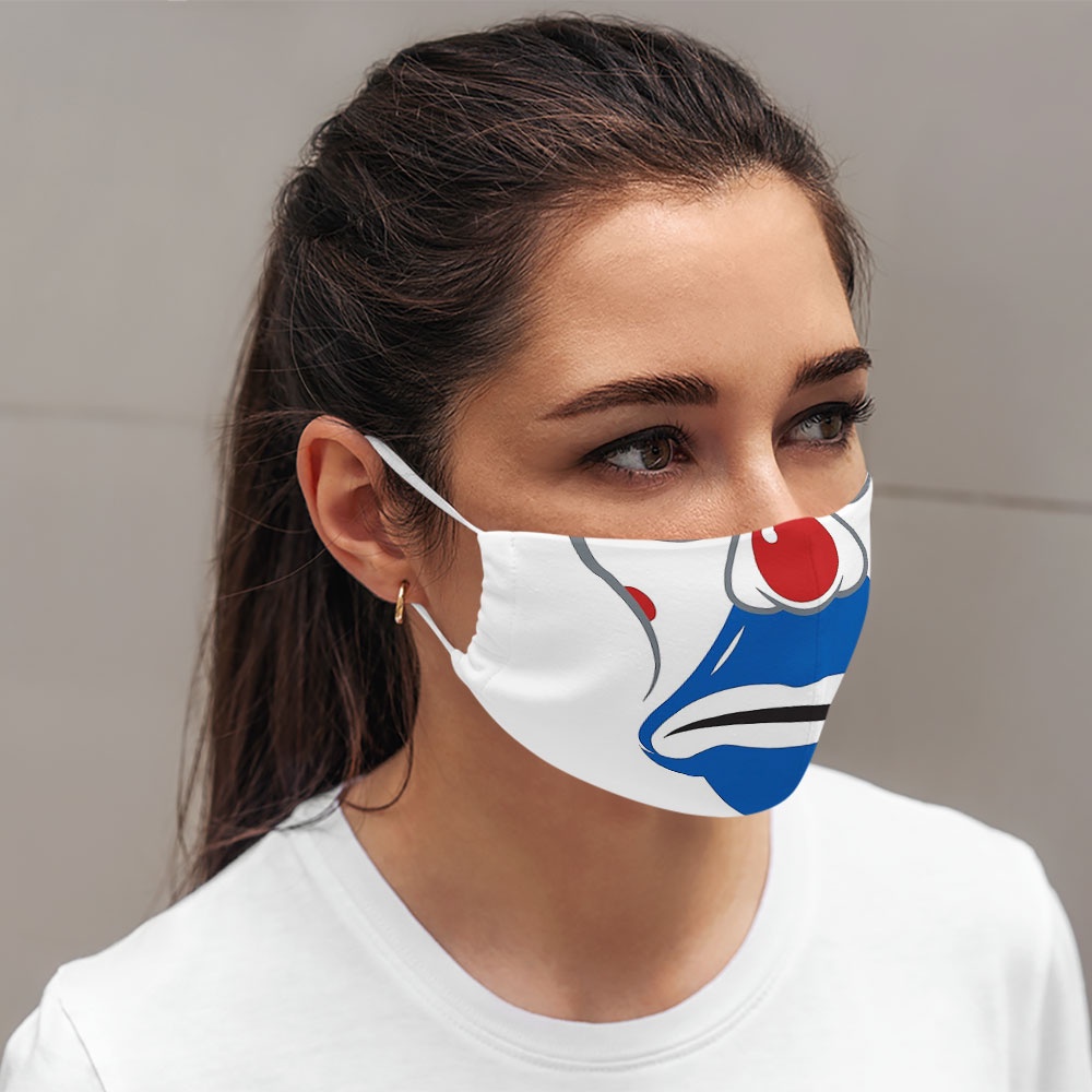 Khẩu trang hoạt hình dễ thương thú cưng cho bé vui nhộn trẻ em Hình Vẽ DRAWN CARTWELL dày 2 lớp có thể giặt và tái sử dụ