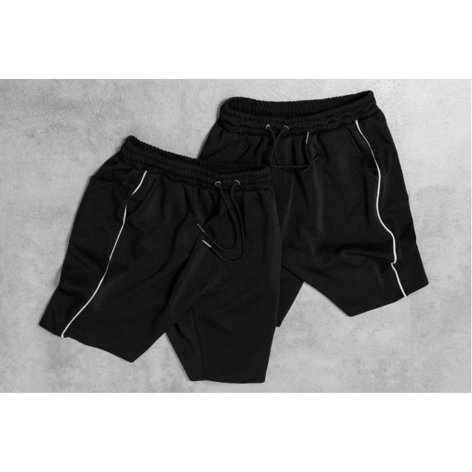 Quần short nam thun Poly xịn sò có khóa túi