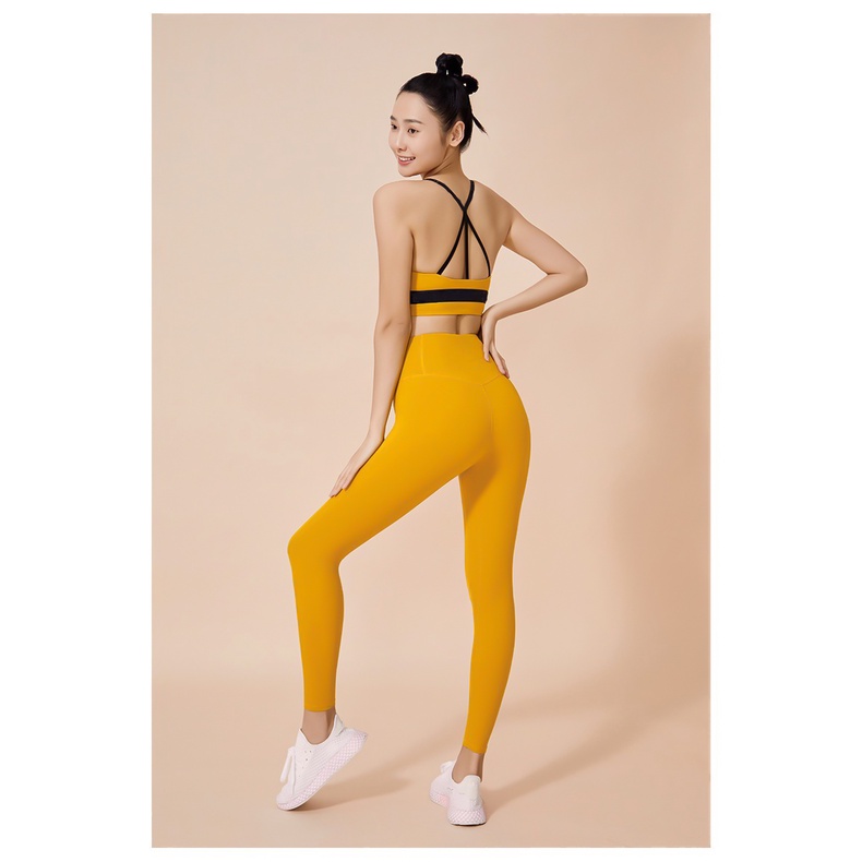 Đồ tập Yoga Gym Fitness cao cấp hàng Quảng Châu chất liệu co giãn 4 chiều, thấm hút mồ hôi cực tốt