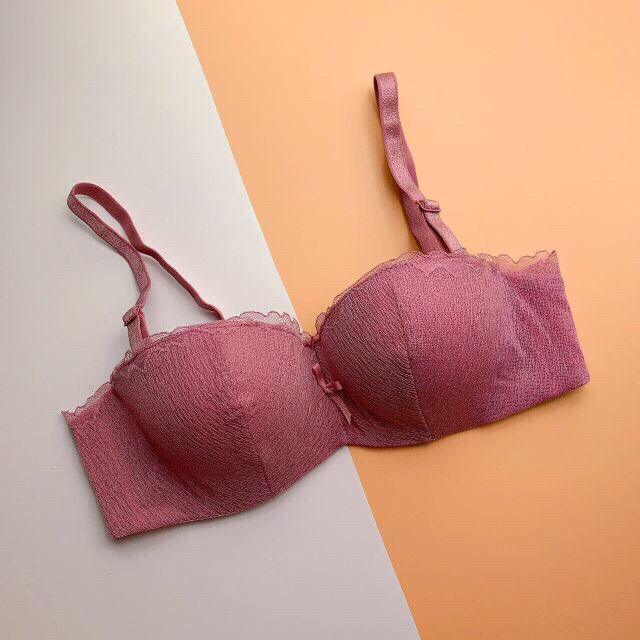 Áo lót , áo ngực quả ngang mút mỏng có ren 8322
