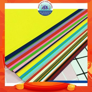 Giấy bìa màu A4 thủ công (100 tờ/ram)