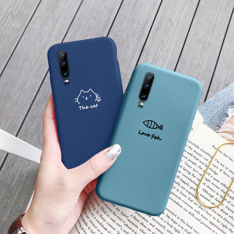 Ốp Điện Thoại Hình Mèo Đáng Yêu Cho Huawei P 30 Pro P 30 | BigBuy360 - bigbuy360.vn