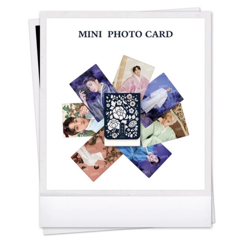 [OFFICIAL MERCH] BTS ẢNH MINICARD DALMAJUNG, SET 7 CHIẾC (HÀNG ĐỢT 1)