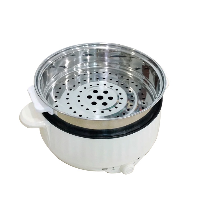 Nồi lẩu điện đa năng MISHIO MK275 3.7L | TẶNG: Xửng hấp inox