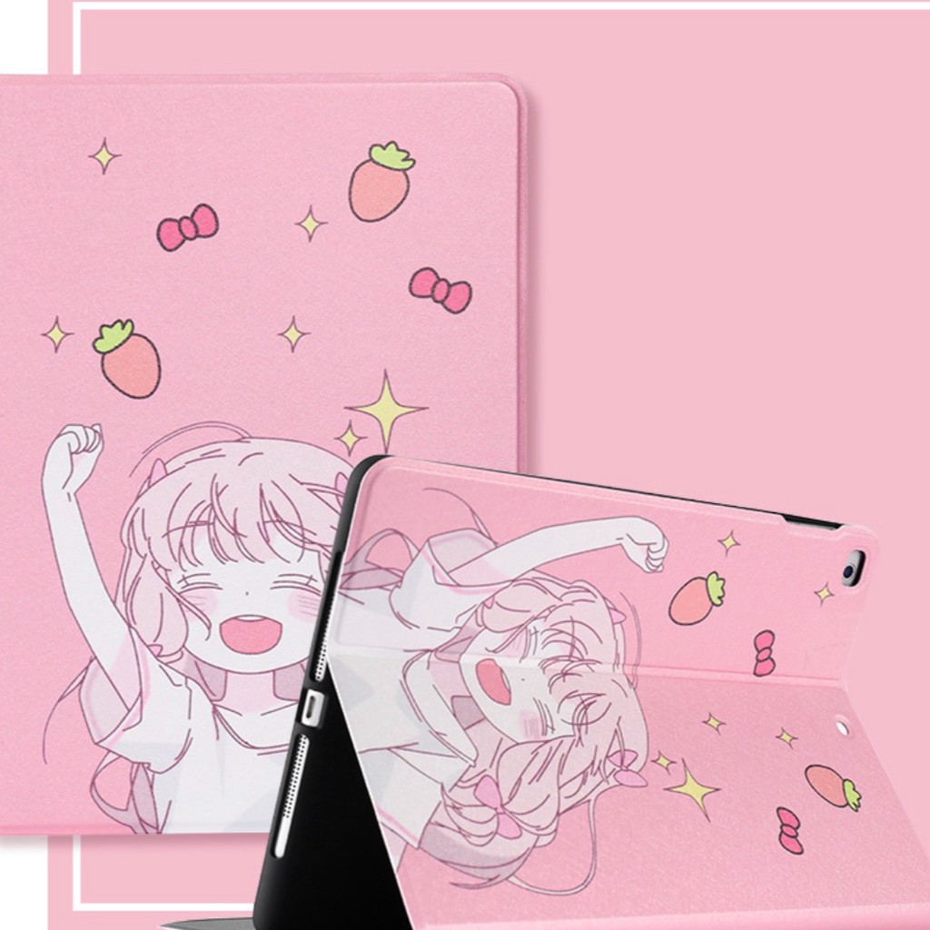 [SALE] [Viền Silicon] Ốp iPad,Bao Da iPad Hoạt Hình Dành Cho iPad Air4/ 10.9"/ Pro 11" | BigBuy360 - bigbuy360.vn