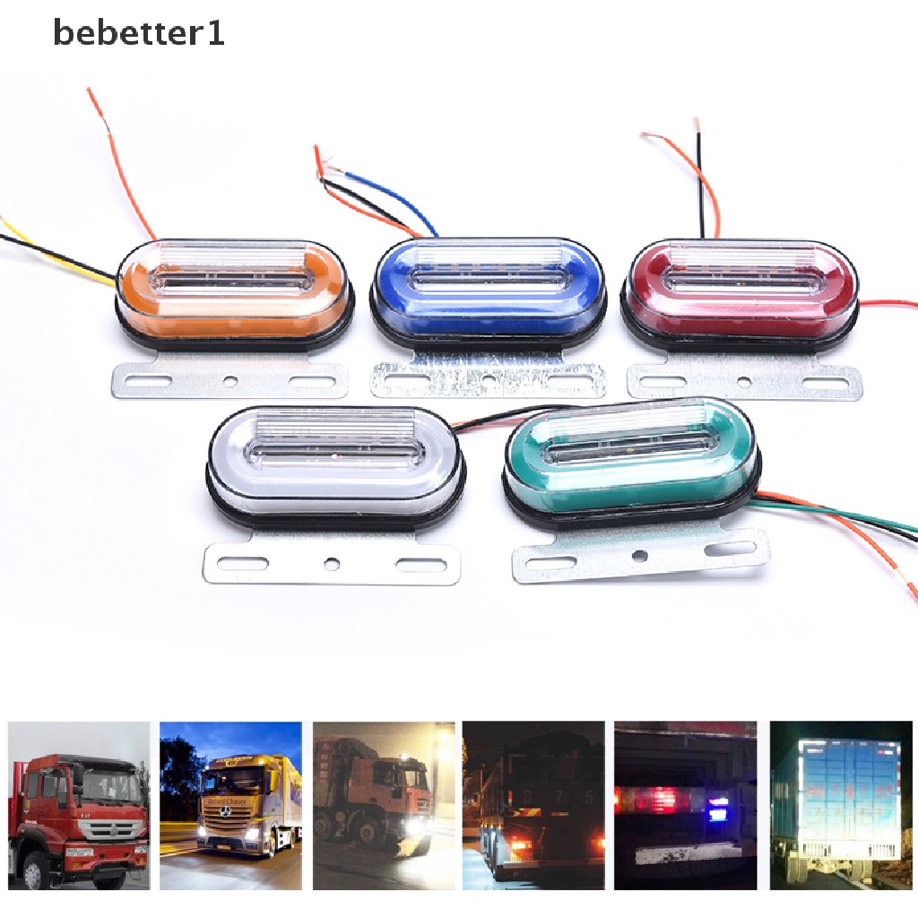 Đèn LED Tròn Nhiều Màu Sắc 24V Gắn Trên Mặt Xe Hơi
