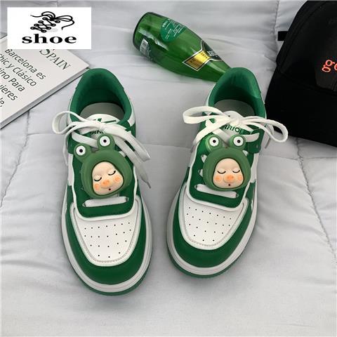 Giày Thể Thao Đế Dày Thoáng Khí Phong Cách Đường Phố Hàn Quốc Cho Nữ