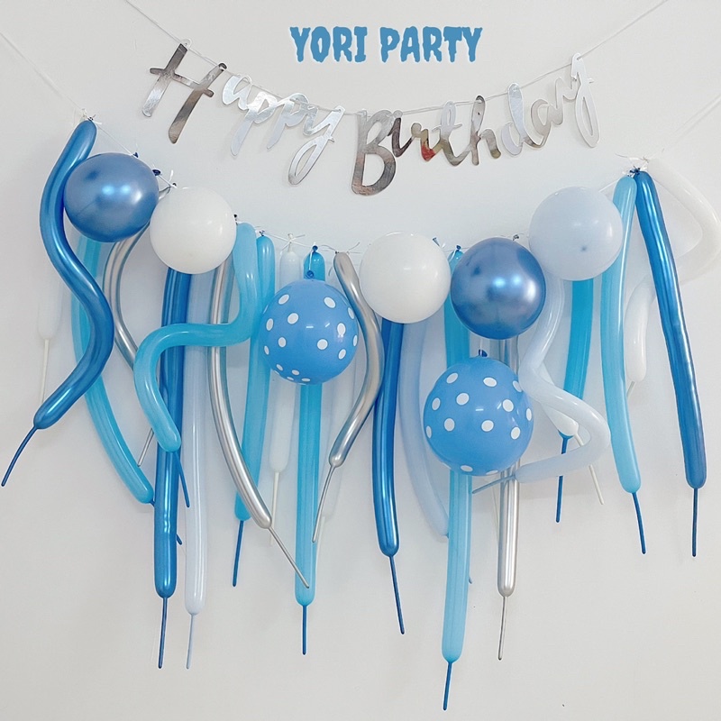 Set Bóng Sinh Nhật Phong Cách Hàn Quốc - Yori Party