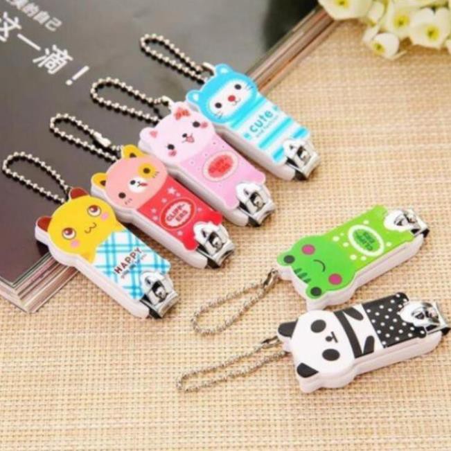Đồ Cắt Móng Tay Móng Chân Hình Thú Dễ Thương, Đồ Cắt Móng Tay Móng Chân Có Kèm Móc Khóa
