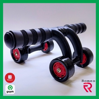 Con lăn tập bụng bánh xe 2 bánh AB